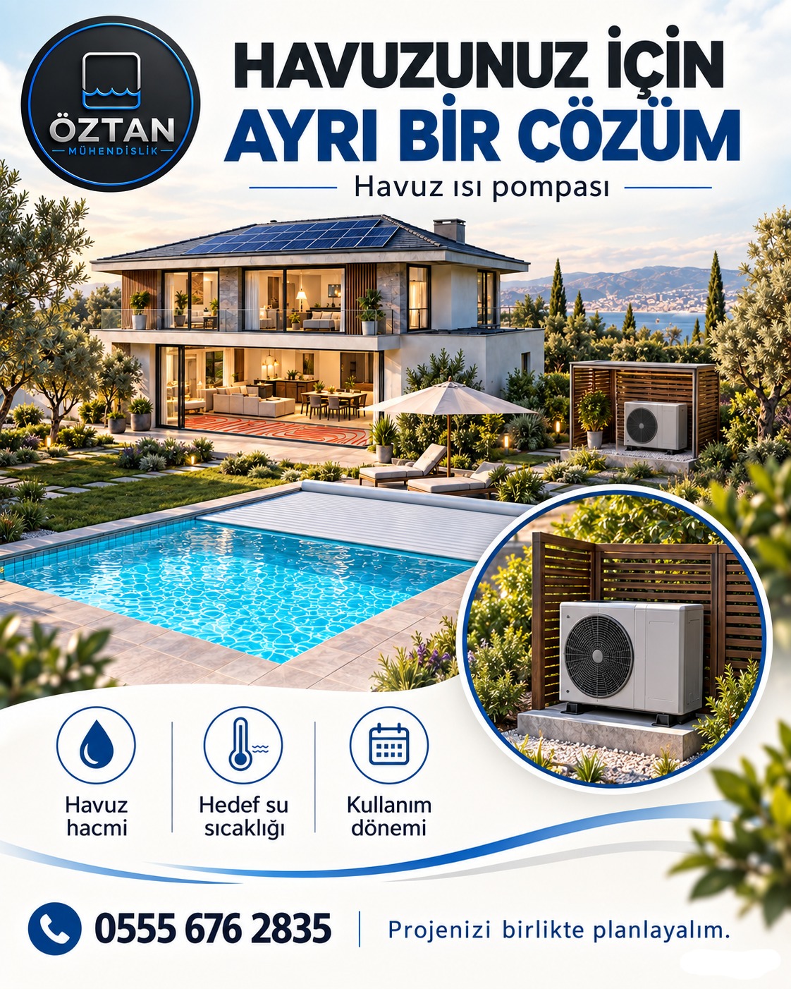 Havuz için ısı pompası — tanıtım görseli