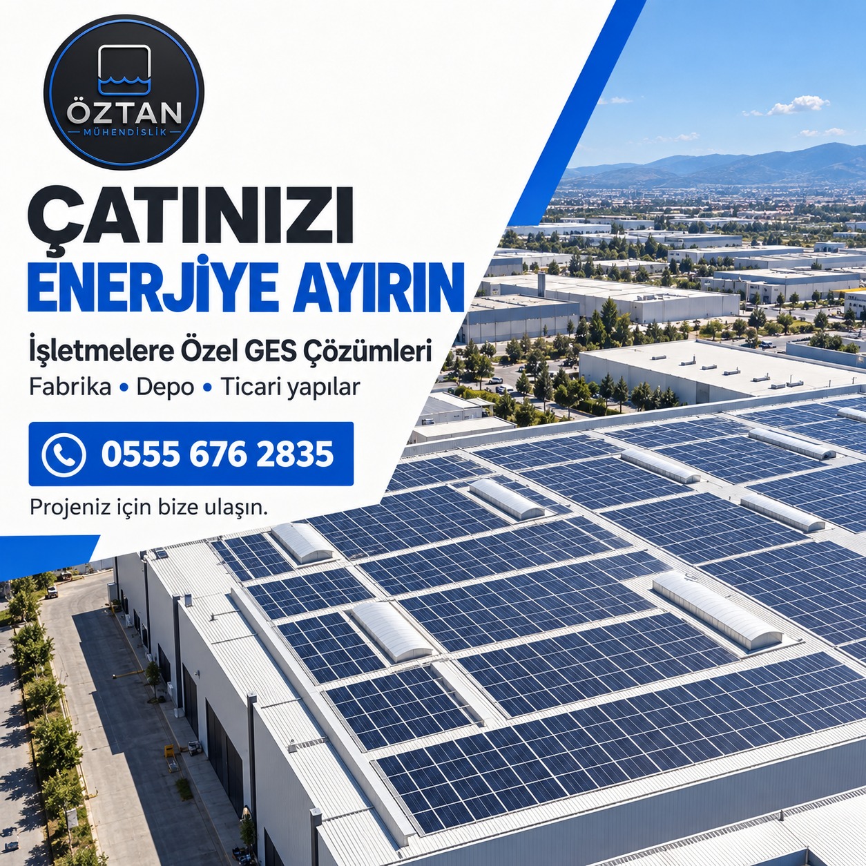 İşletmelere özel GES — tanıtım görseli